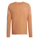 Adidas Adi365 3S Men's Long Sleeve Running Tee - Dusty Orange