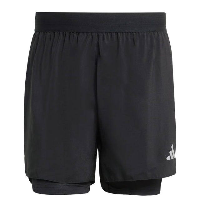 adidas Mens Black adi365 2-in-1 Short