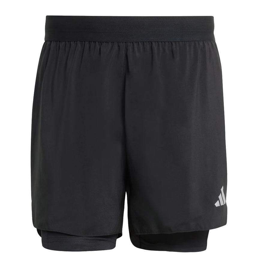 adidas Mens Black adi365 2-in-1 Short
