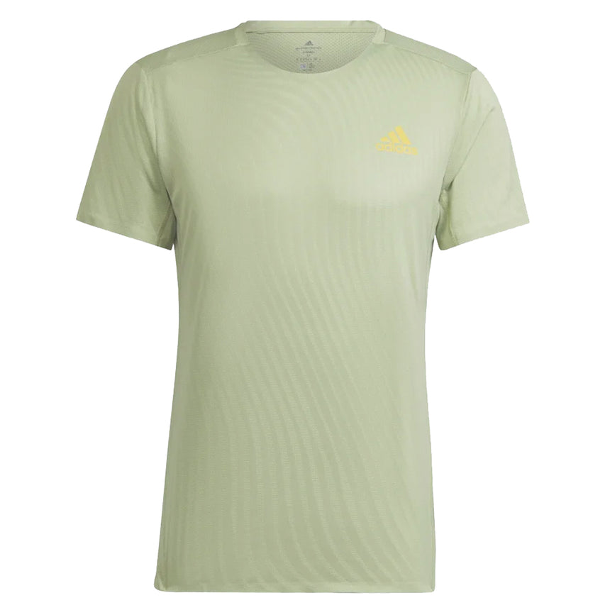adidas Adizero Speed Men's Running Short Sleeve Tee - Magic Lime