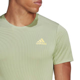 adidas Adizero Speed Men's Running Short Sleeve Tee - Magic Lime