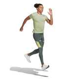 adidas Adizero Speed Men's Running Short Sleeve Tee - Magic Lime