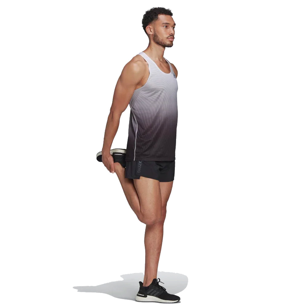 adidas Adizero Engineered Split Men's Running Short - Black