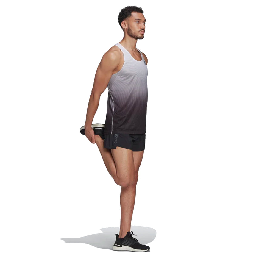 adidas Adizero Engineered Split Men's Running Short - Black