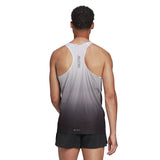 adidas Adizero Engineered Men's Running Singlet - Black/White