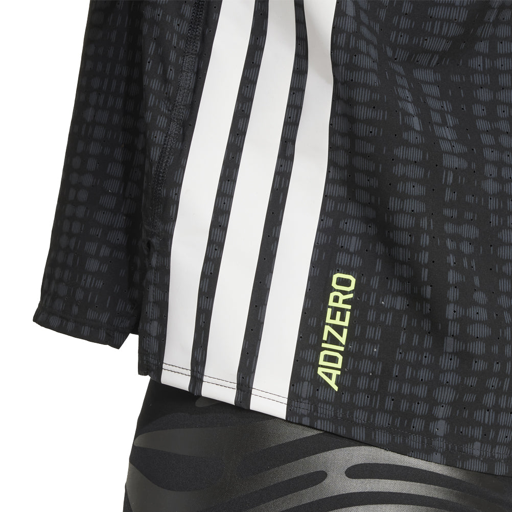 adidas Adizero Men's Running Tank - Carbon/Black