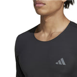 adidas Adizero Short Sleeve Men's Running Tee - Black