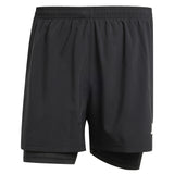 Adidas Own The Run 2in1 Men's Running Short - Black