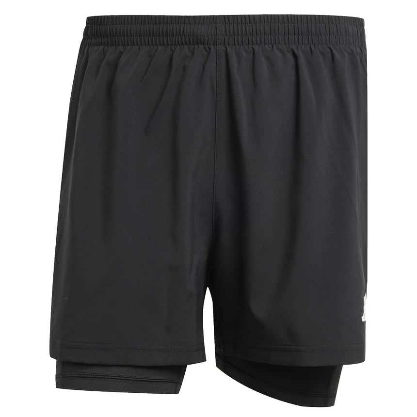 Adidas Own The Run 2in1 Men's Running Short - Black