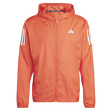 Adidas Own The Run Men's Running Jacket - Bright Red