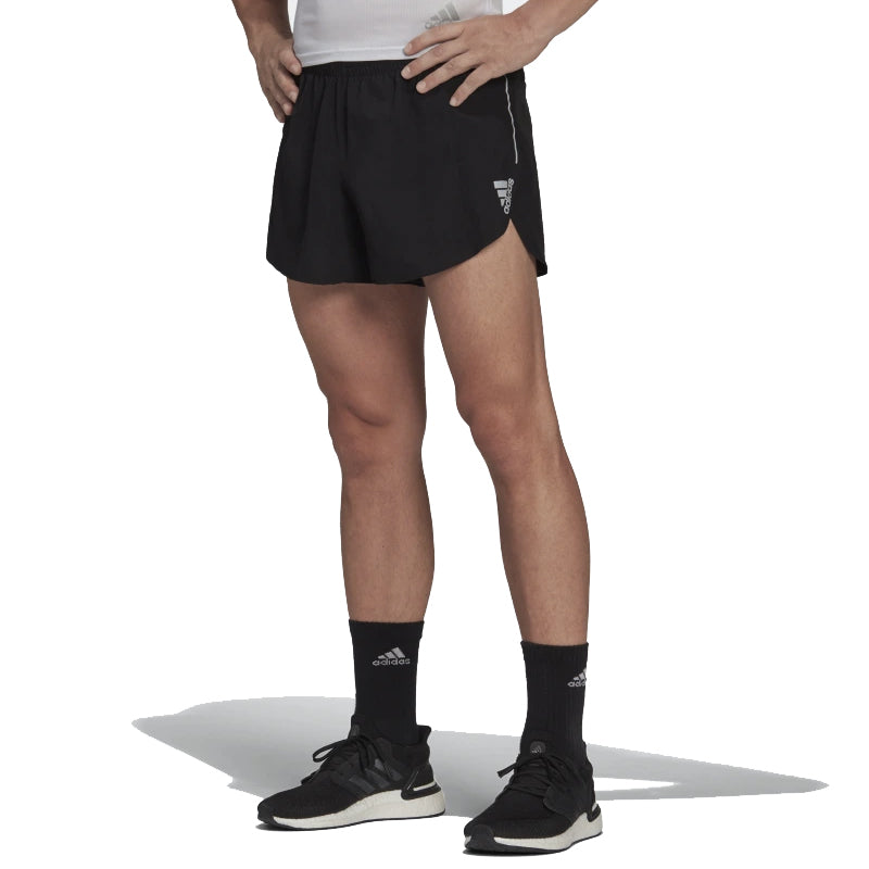 adidas Own The Run Split Men's Running Short - Black