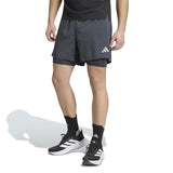 Adidas Run Essential 21 Men's Running Short - Carbon