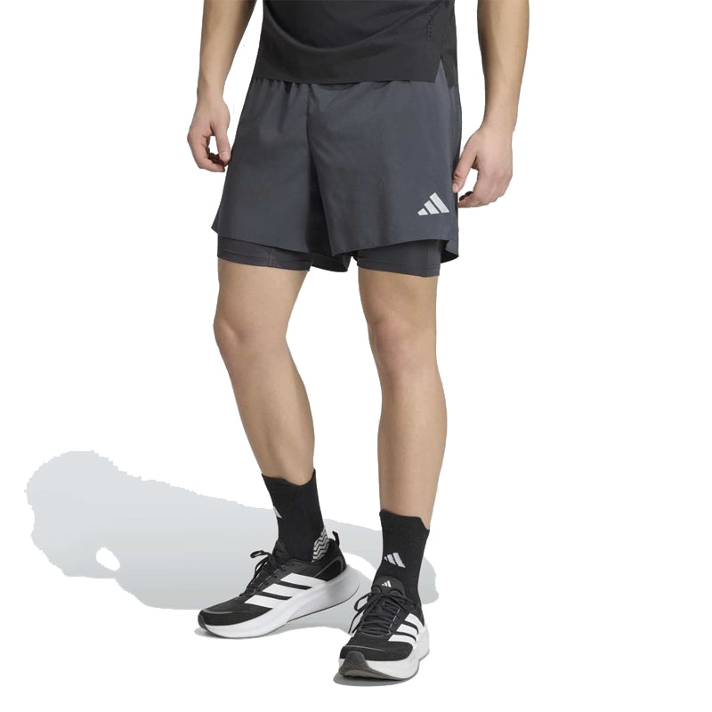 Adidas Run Essential 21 Men's Running Short - Carbon