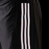 Adidas Run Icon Full Reflective 3-Stripes 5inch Men's Running Short - Black