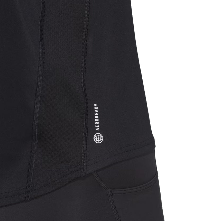 adidas Own The Run Short Sleeve Women's Running Tee - Black