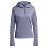 adidas Own The Run Winterised Half Zip Women's Running Top - Preloved Violet