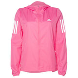 adidas Own The Run Women's Hooded Windbreaker - Bliss Pink