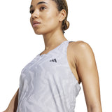 Adidas Ultimate Airchill Engineered Women's Running Tank - Halo Silver