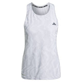 Adidas Ultimate Airchill Engineered Women's Running Tank - Halo Silver