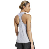 Adidas Ultimate Airchill Engineered Women's Running Tank - Halo Silver