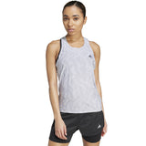 Adidas Ultimate Airchill Engineered Women's Running Tank - Halo Silver