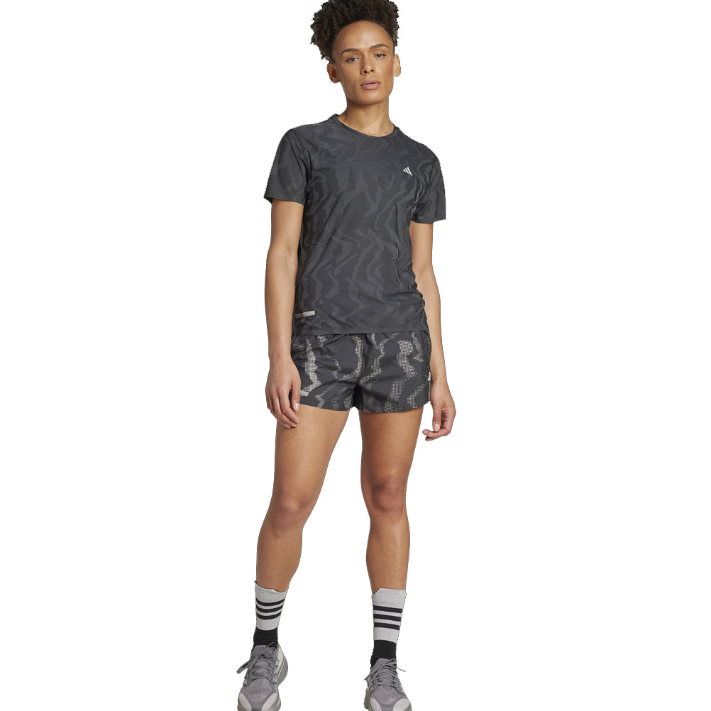 adidas Ultimate Wind.RDY Reflective Women's Running Short - Black/Reflective Silver