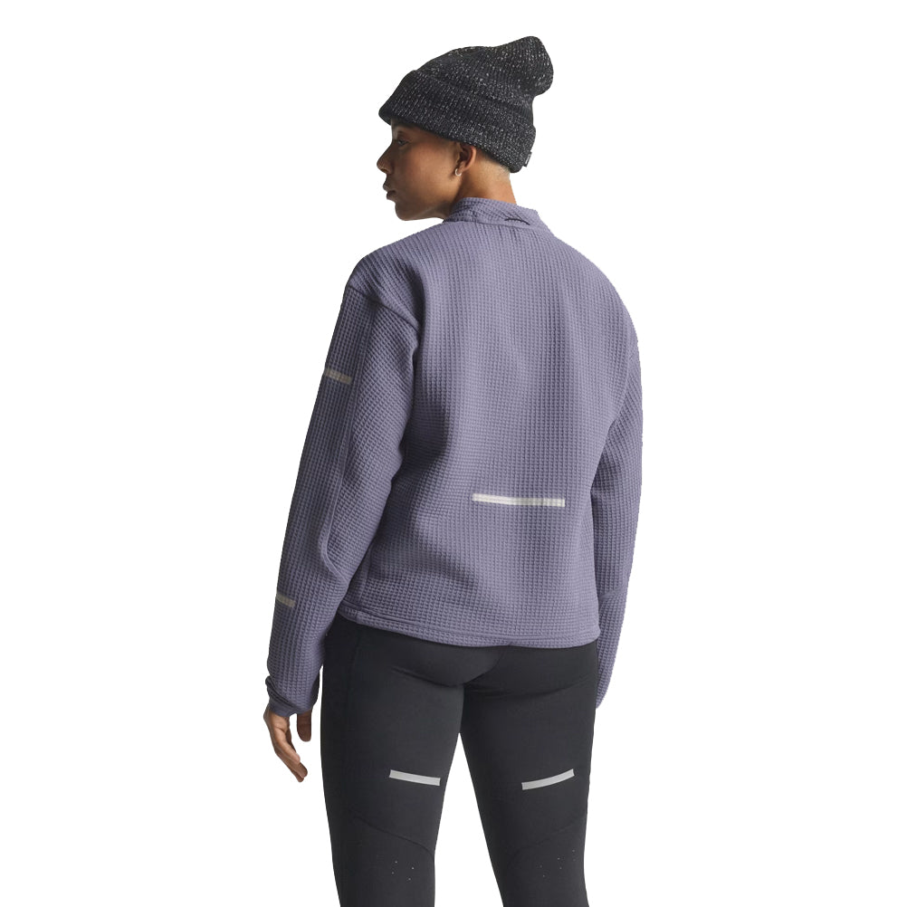 adidas Adi365 Climawarm+ Crewneck Long Sleeve Women's Running Top - Preloved Violet