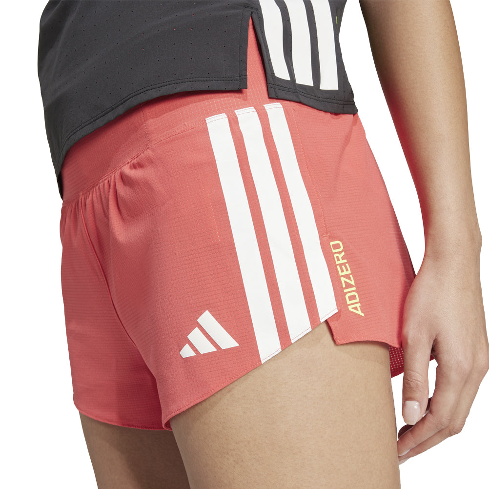 adidas Adizero Gel Women's Running Short - Semi Lucid Red