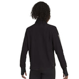 Adidas Own The Run Half Zip Long Sleeve Women's Running Top - Pink Bliss
