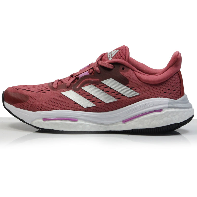 adidas Adizero Boston 11 Women's Running Shoe - Beam Pink/Cloud White/Beam Green