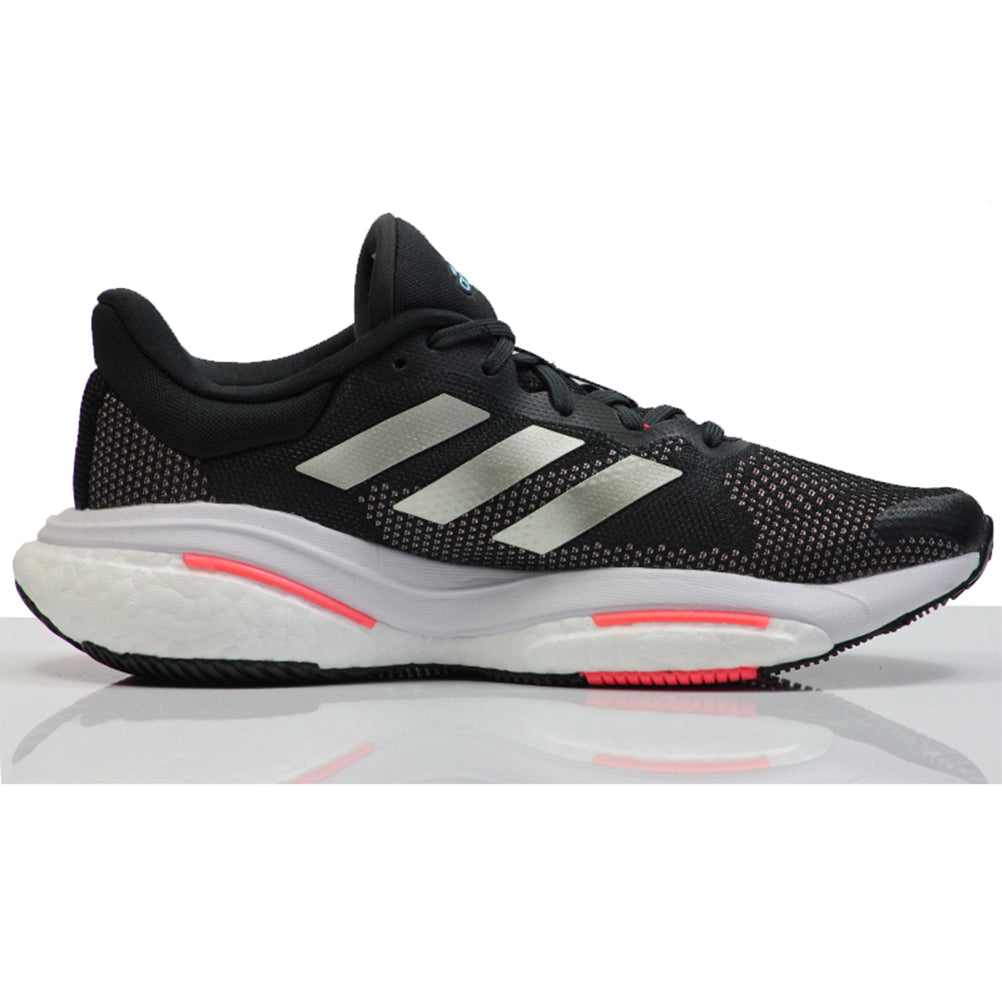 adidas SolarGlide 5 Women's Running Shoe - Carbon/Sandy Beige Met/Turbo