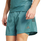Adidas Own The Run 2in1 Men's Running Short - Preloved Teal