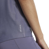 adidas Own The Run Short Sleeve Women's Running Tee - Preloved Violet