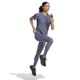 adidas Own The Run Short Sleeve Women's Running Tee - Preloved Violet