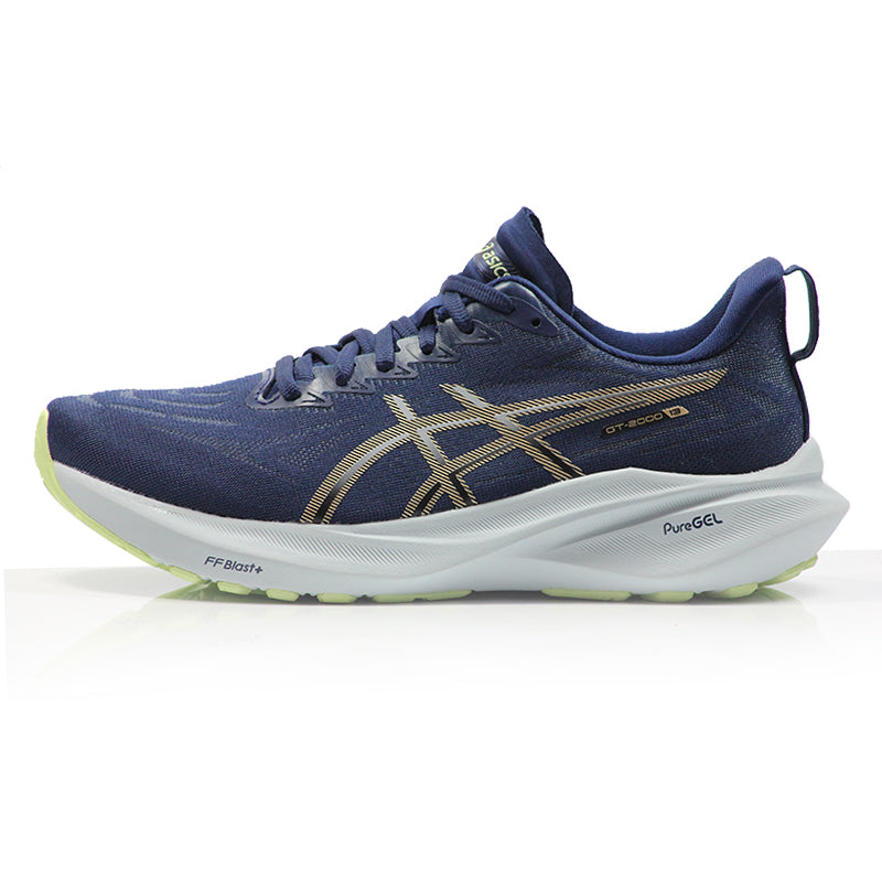 Asics GT-2000 v13 Women's Running Shoe - Blue Expanse/Champagne