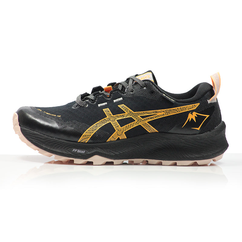 Asics Women's Gel-Trabuco 12 GTX Trail Shoe - Black/Stadium Orange