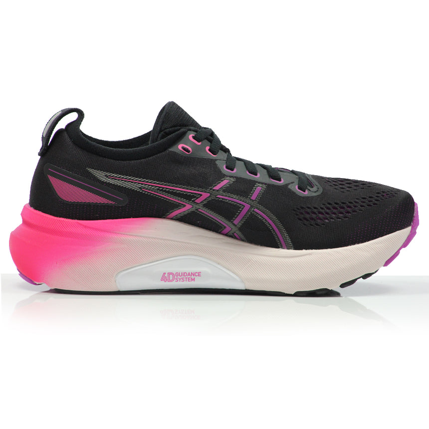 Asics Gel Kayano 31 Women's Running Shoe - Black/Bold Magenta