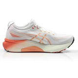 Asics Gel Kayano 31 Women's Running Shoe - White/Faded Orange
