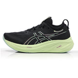 Asics Gel Nimbus 26 Women's Running Shoe - Black/Cool Matcha
