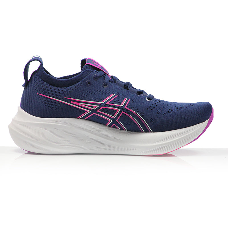 Asics Gel Nimbus 26 Women's Running Shoe - Blue Expanse/Bold Magenta