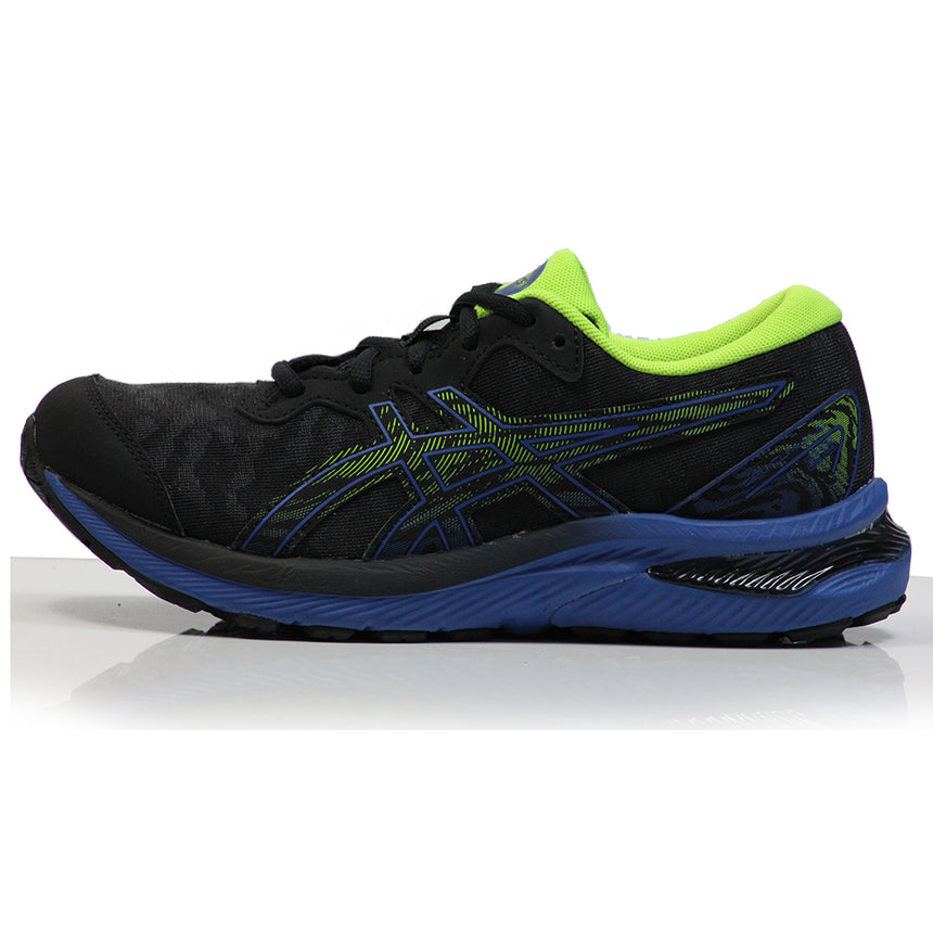 Asics Gel Cumulus 23 Junior Running Shoe - Black/Lake Drive