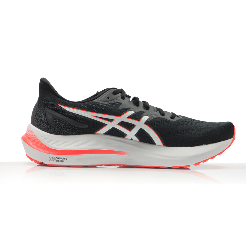 Asics GT-2000 v12 Men's Running Shoe - Black/Sunrise Red