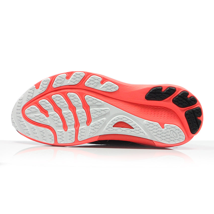 Asics GT-2000 v12 Men's Running Shoe - Black/Sunrise Red