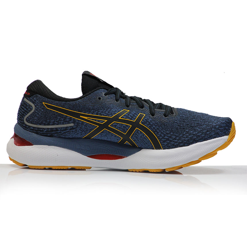 Asics Gel Nimbus 24 Men's Running Shoe - Azure/Amber