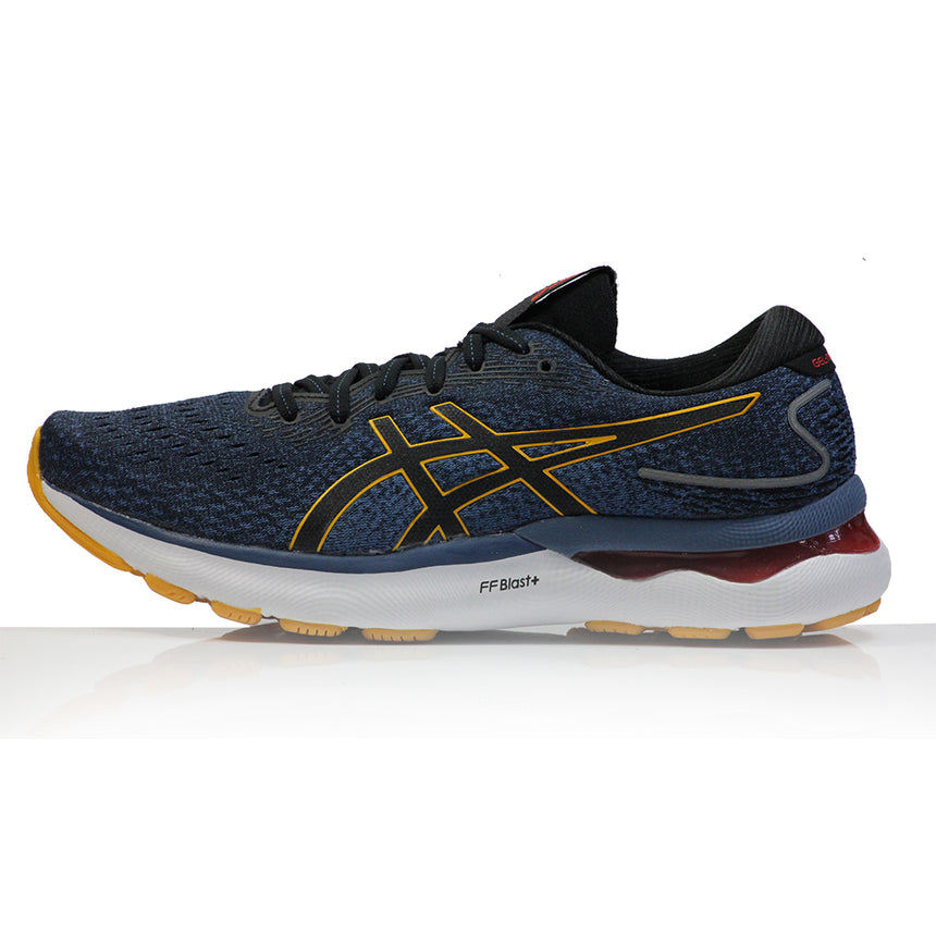 Asics Gel Nimbus 24 Men's Running Shoe - Azure/Amber