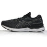 Asics Gel Nimbus 24 Women's Running Shoe - Black/Pure Silver