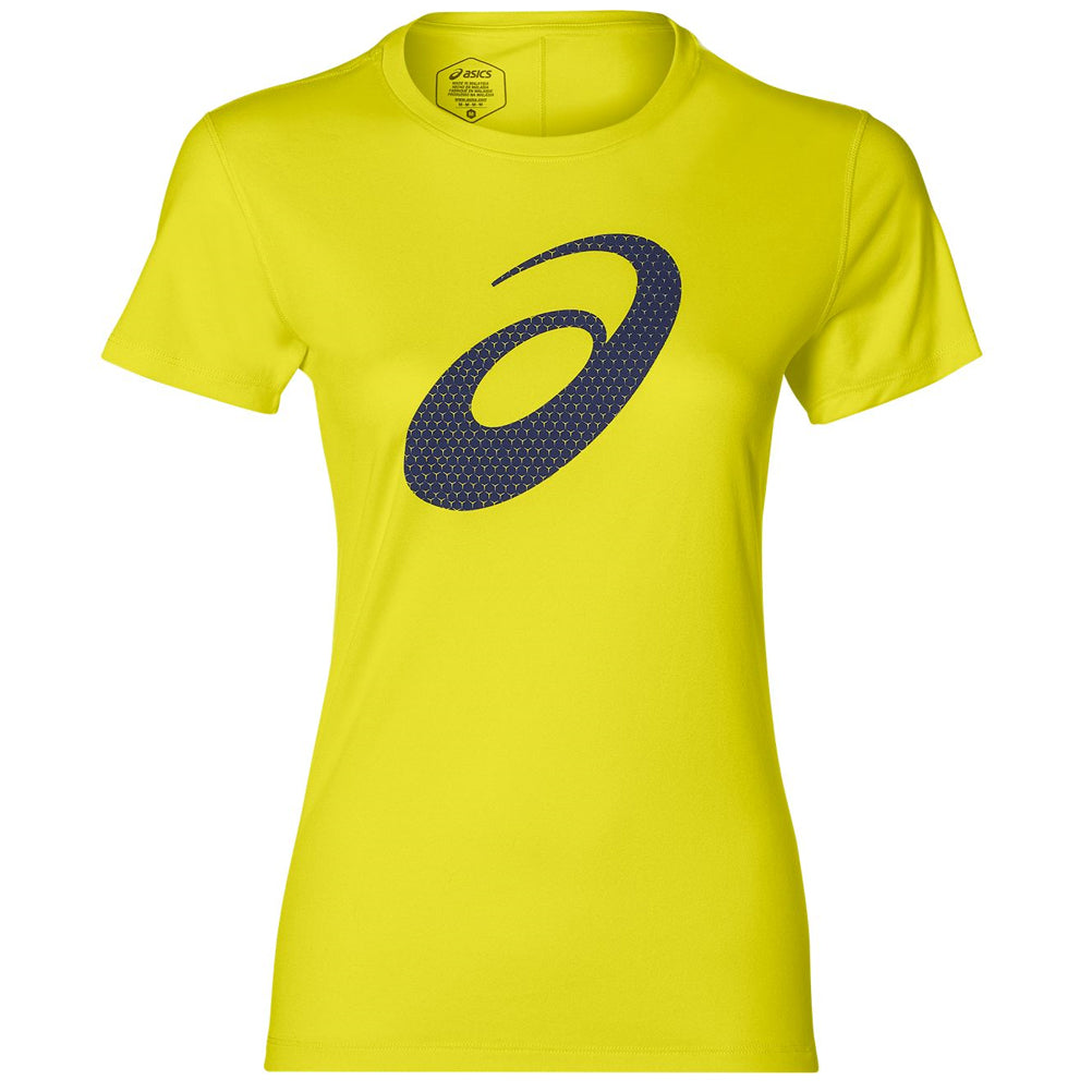 asics-womens-vneck-ss-top-yellow-2012A271-front