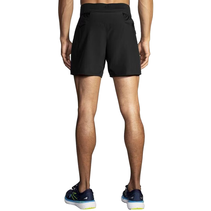 Brooks Sherpa 5inch 2in1 Men's Running Short - Black