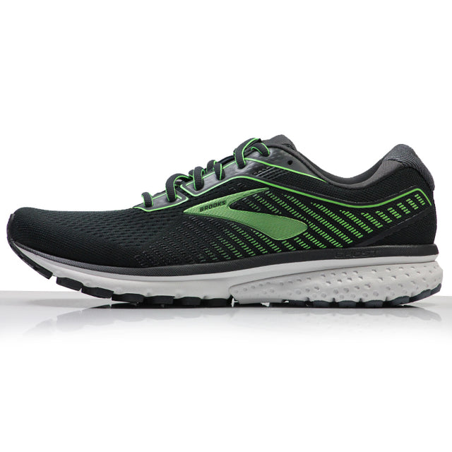 brooks-mens-ghost-12-green-side