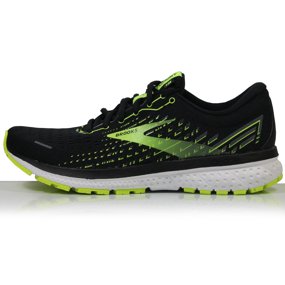 Brooks Ghost 13 Men's Running Shoe Black/Nightlife/White – The